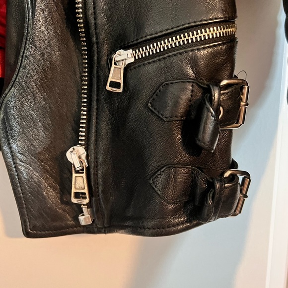 Céline by Phoebe Philo leather biker jacket, sz 36 - Picture 9 of 16